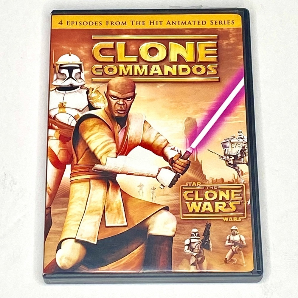 DVD Star Wars: Clone Commandos - The Clone Wars
Pre-Owned - Excellent Condition